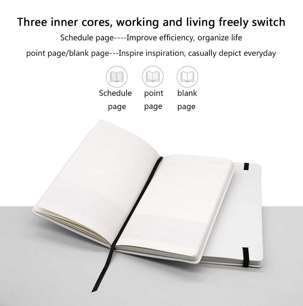 Xiaomi Leather Mi diary planner poznámky